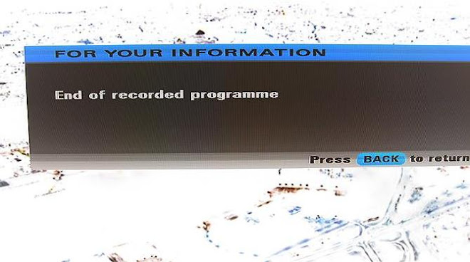 End of Recorded Programme