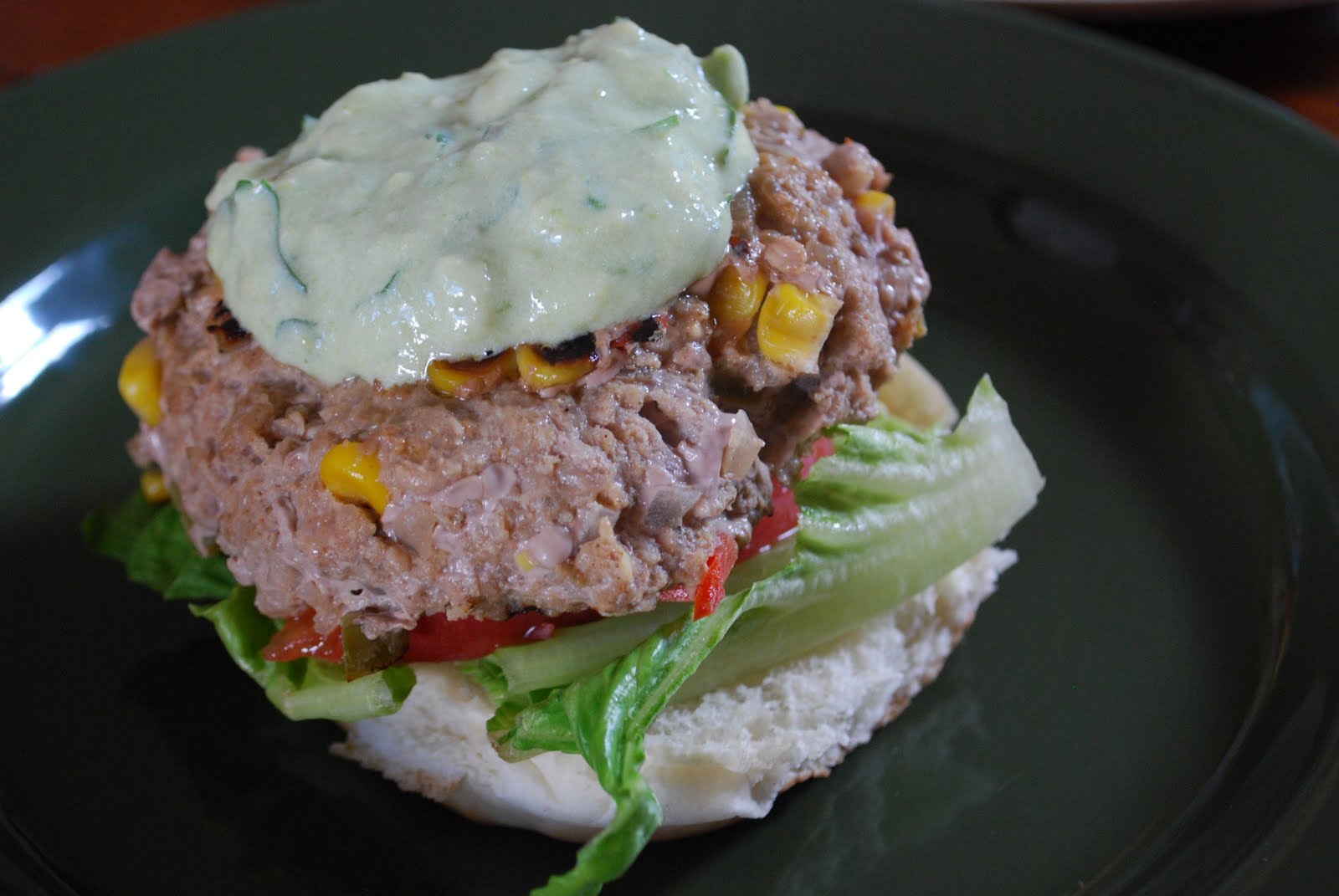 "Pointless" Meals Turkey Burgers with Avocado Sauce