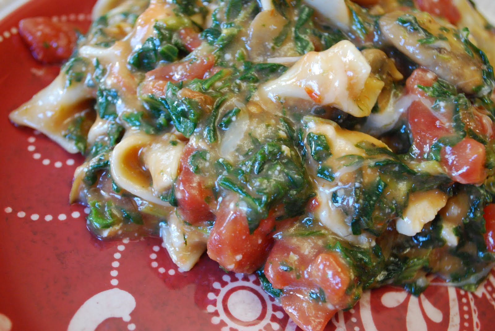 "Point-less" Meals: Italian Spinach and Chicken Skillet