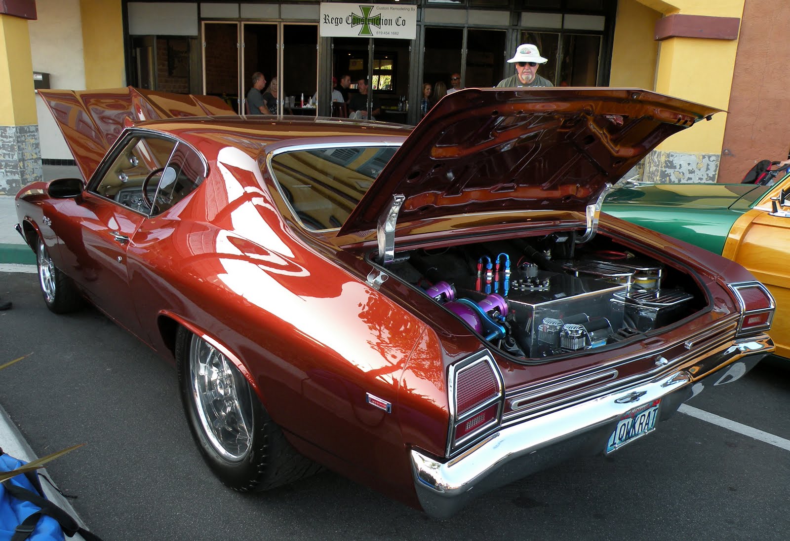 Just a car guy   A beaut of a Chevelle  great color  great pro