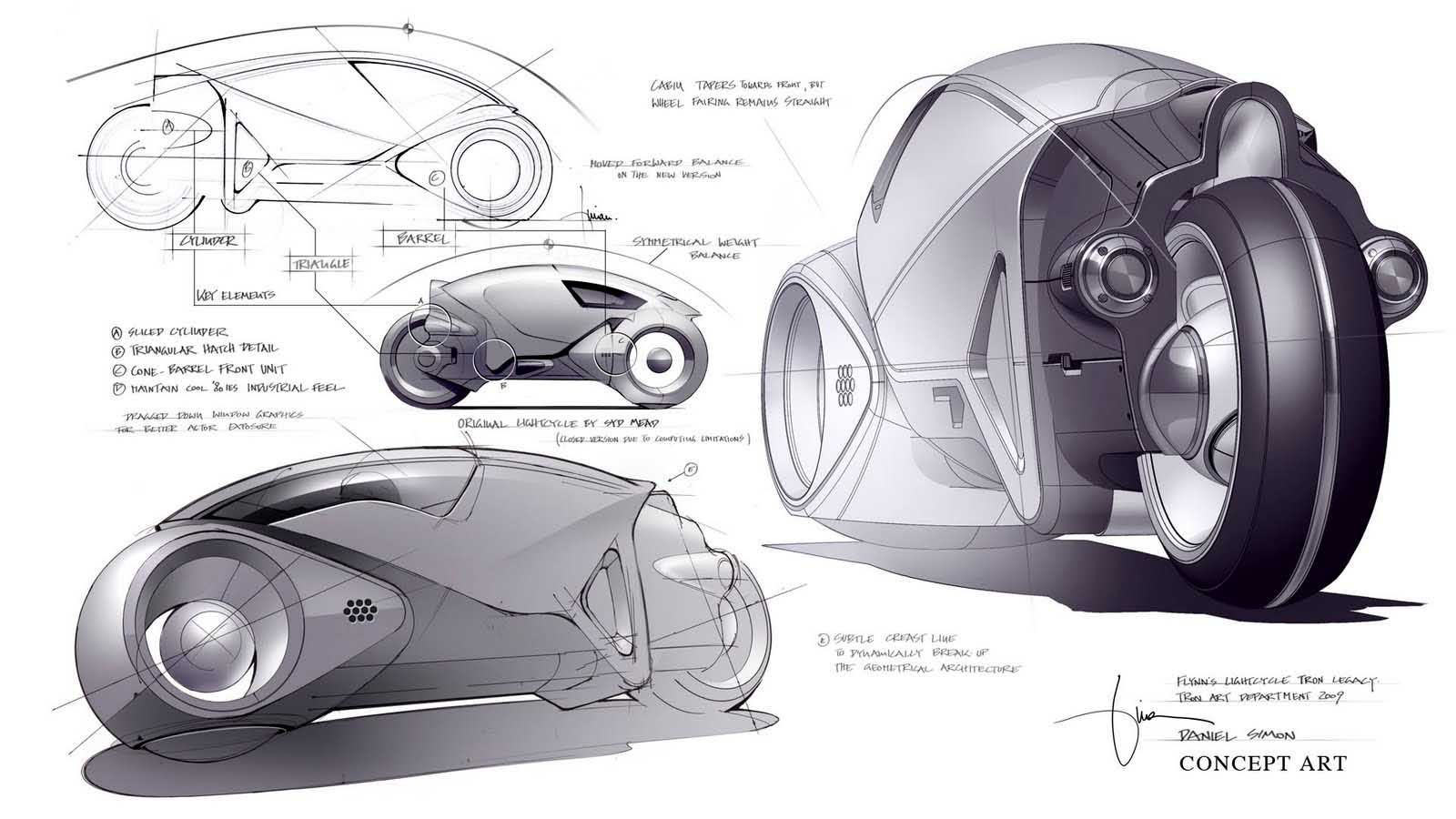 Дэниел Саймон концепт арт Lotus c 01