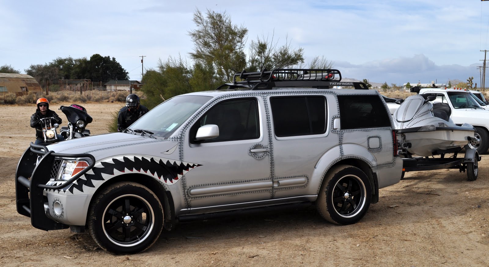 Just A Car Guy Cool looking airbrushed look of riveted panels ala