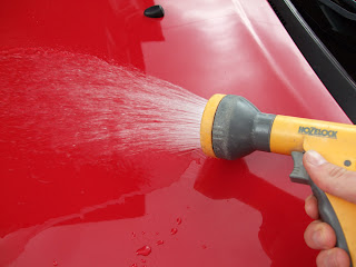 Rinsing Car