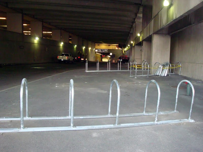 Chic Cyclists Back Bay Bike Parking