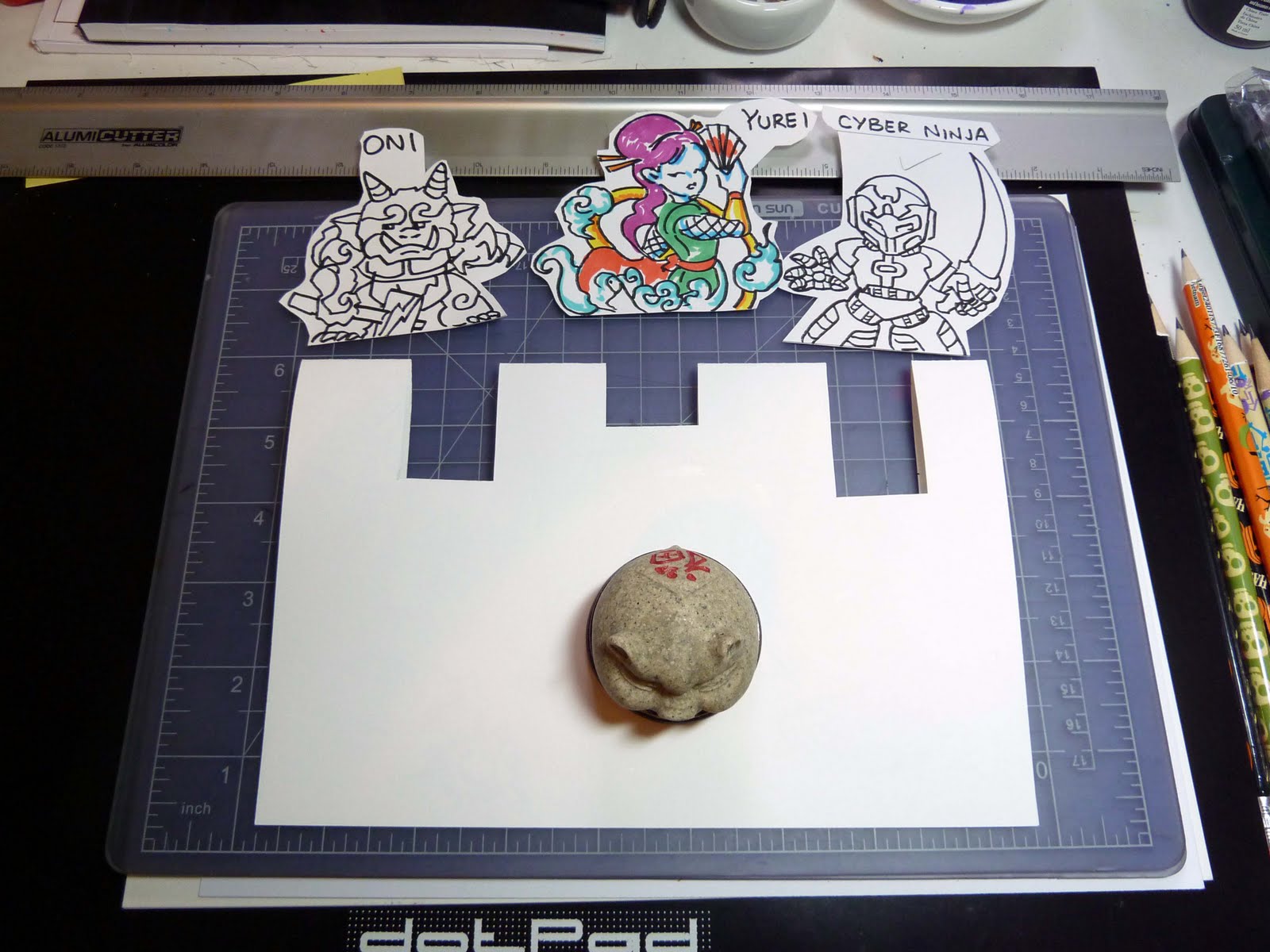 Kid Sketches GoofProof PopUp Card Project