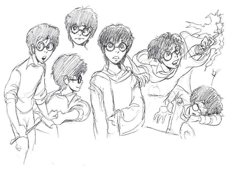 From " Covers ": A What If?...Harry Potter For Animation or Comics