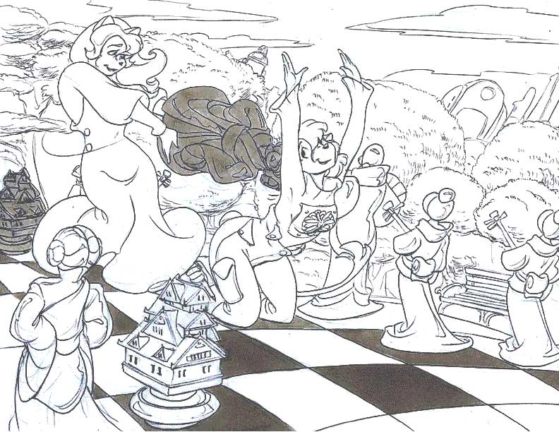 From The Feature Stage: Meggan's Worlddom-Feminist Samurai Garden Chess-Lovenastics-Just Herself
