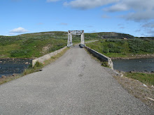 Old bridge over the river Komak