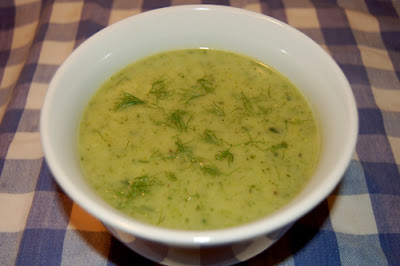 Potato Leek Soup With Fennel and Herbs