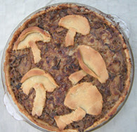 Oyster and shiitake mushroom pie, photo courtesy of Sustainable Table