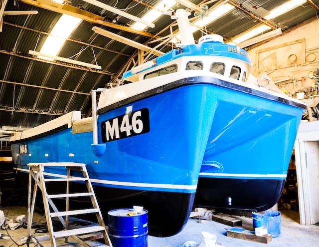 Through the Gaps! - Newlyn Fishing News: New catamaran ...