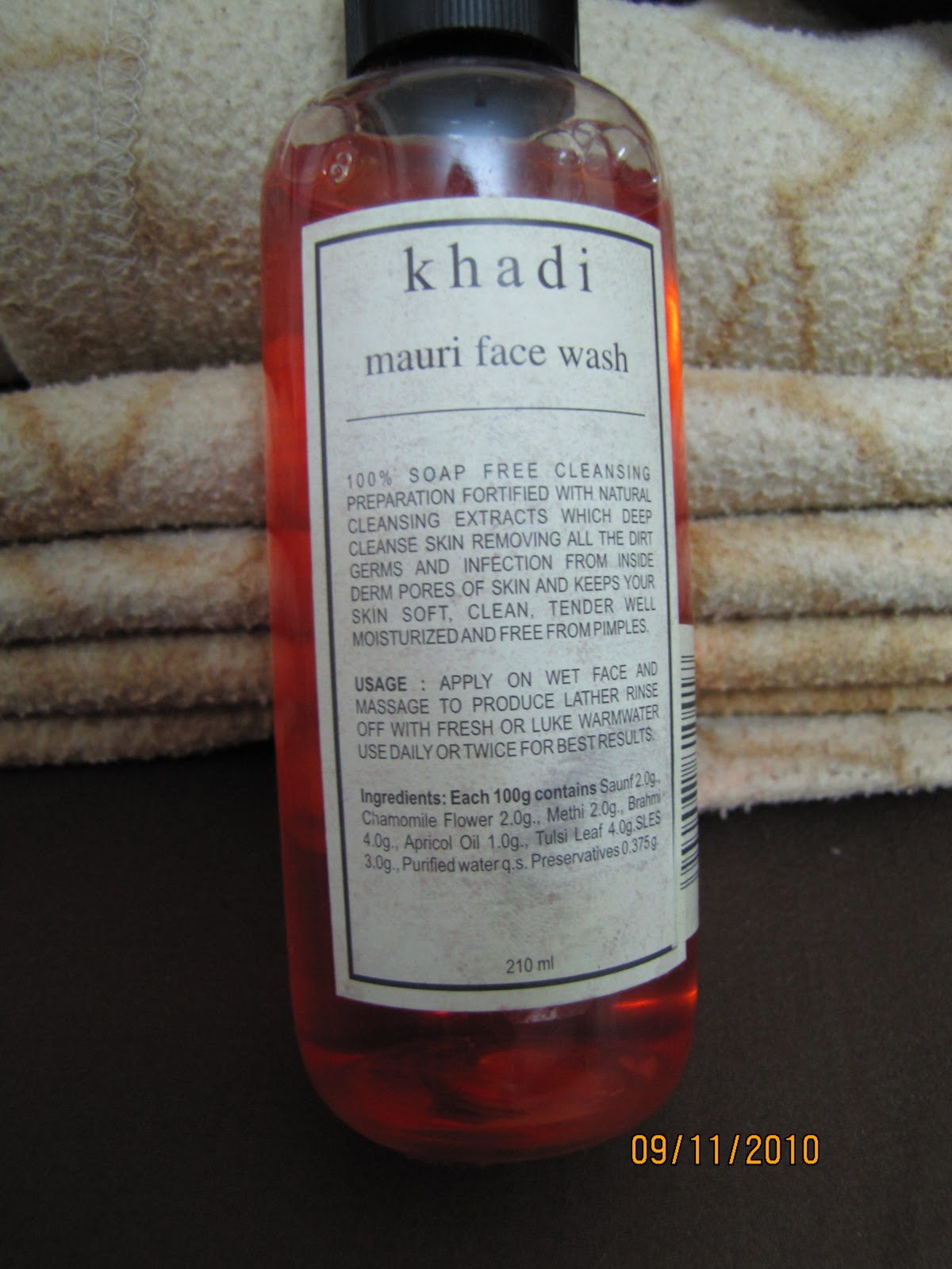 khadi mauri vitamin c face wash