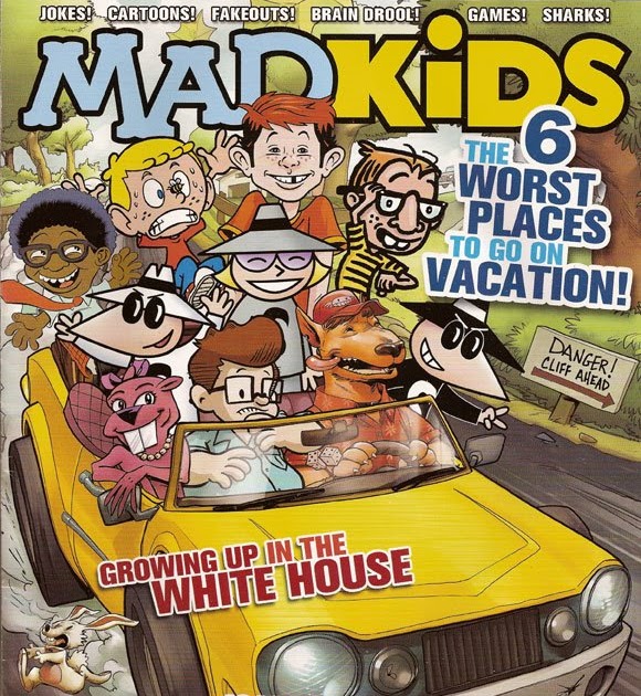BRENT ENGSTROM'S BLOG: MAD Kids Magazine cover!