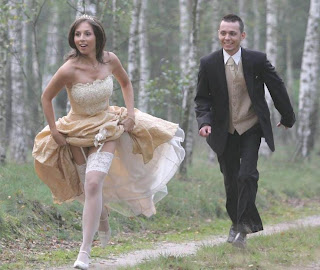 White stockings bride Clearance