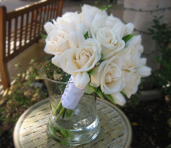 La Jolla Village Florist White Wedding Flowers For the La Jolla