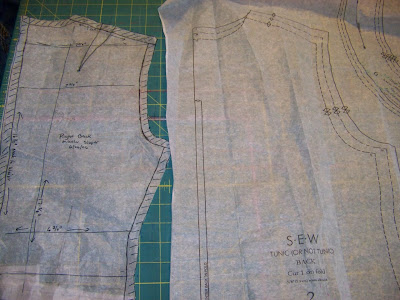Phat Chick Designs: Saran Wrap Block and the Commercial Pattern: Part I