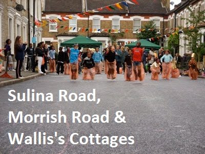 Sulina Road, Morrish Road & Wallis's Cottages