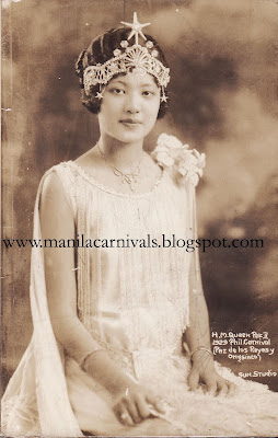 MANILA CARNIVALS 1908-1939: 56. 1929, Miss Philippines of the Manila ...