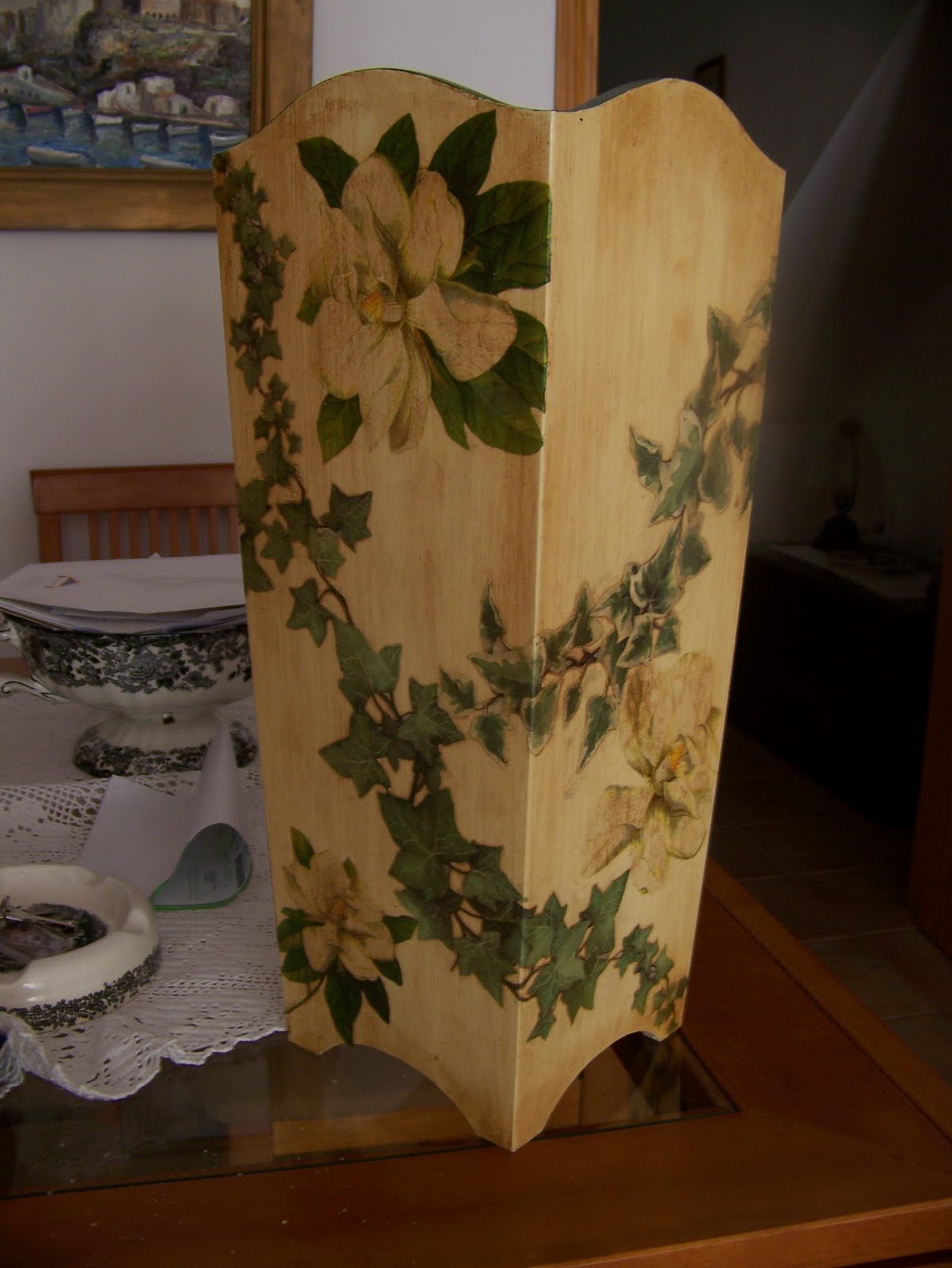 ARTESANIA DE MENORCA NUMAR: PARAGÜERO DE MADERA