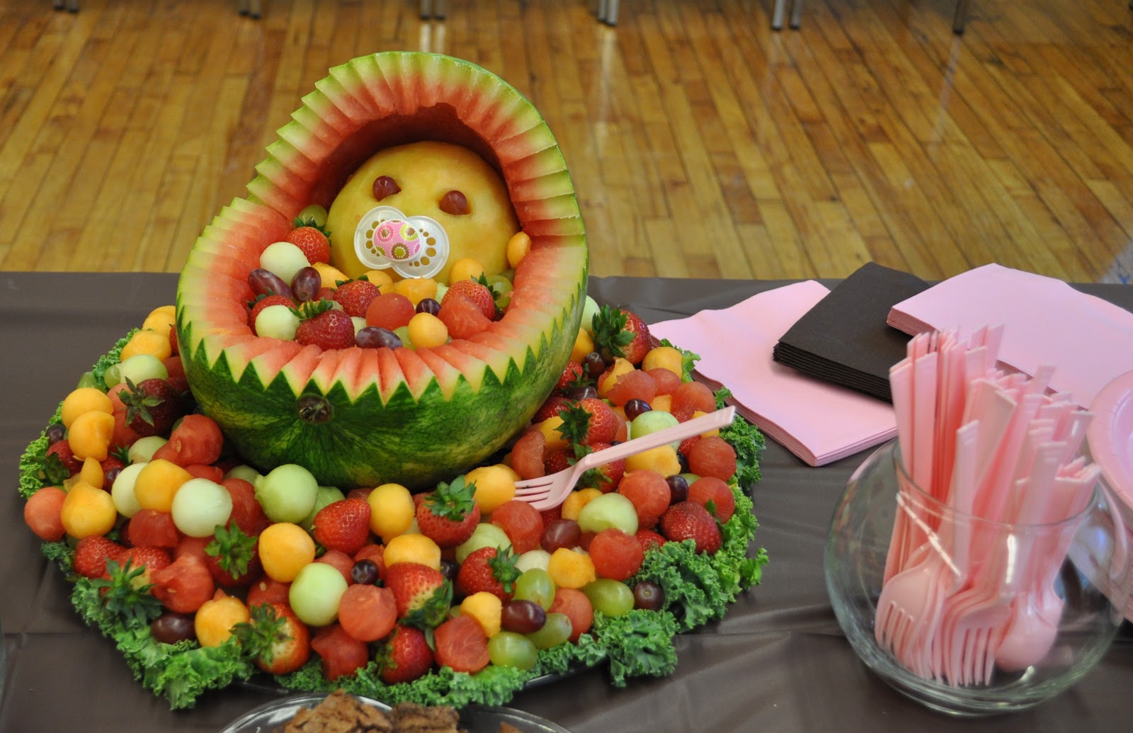 Yep, there is a 'baby' in that watermelon!