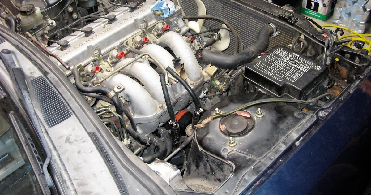 Nissan 240sx Build: KA24DE Engine Removal Prep