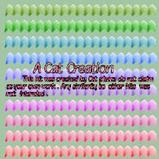 Autumn pastel ripple ribbons