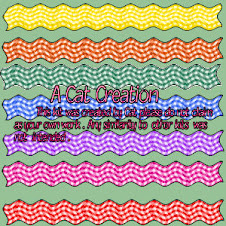 Check ribbons brights