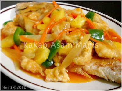 HESTI'S KITCHEN : yummy for your tummy: Kakap Asam Manis