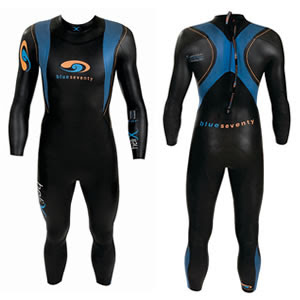 wetsuit blueseventy abrasions sighting finishing