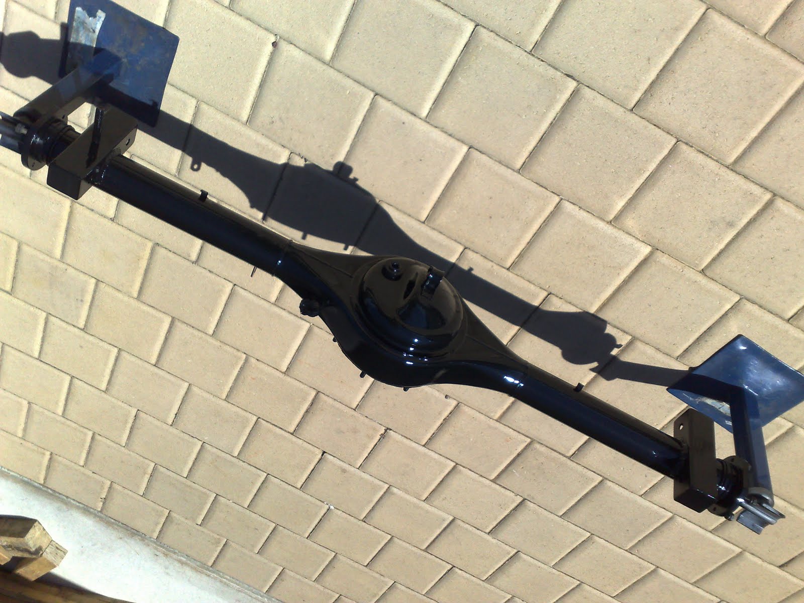 steves awesome locost: Feb 2010 Painting Escort Rear Axle
