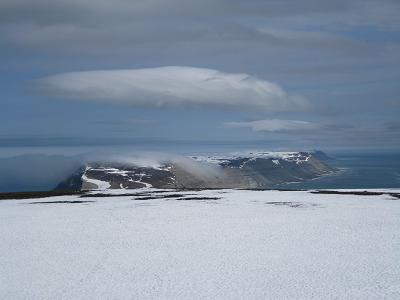 Utsikt nordover fra Iversen fjellet