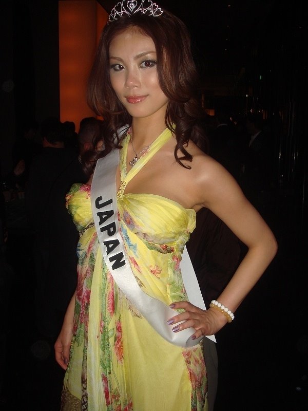 Riyo Mori Miss Universe 2007 Miss Japan 2007