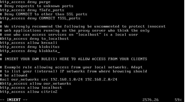 Debian 4.0. Connection denied
