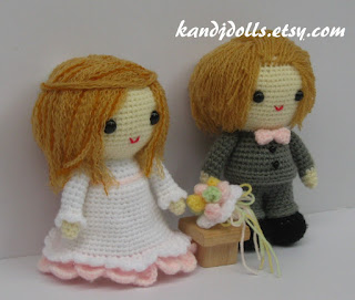 Bride And Groom Pdf Pattern Sayjai Amigurumi Crochet Patterns