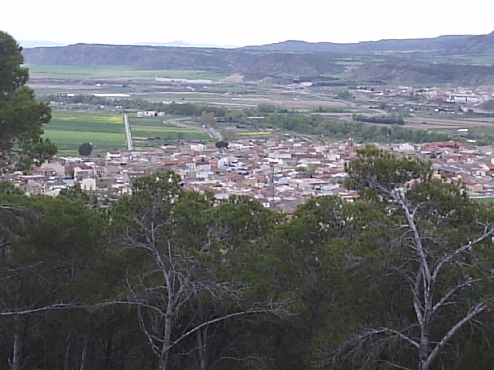 Apartamento Victoria Carcastillo: Vista de Carcastillo desde el mirador ...