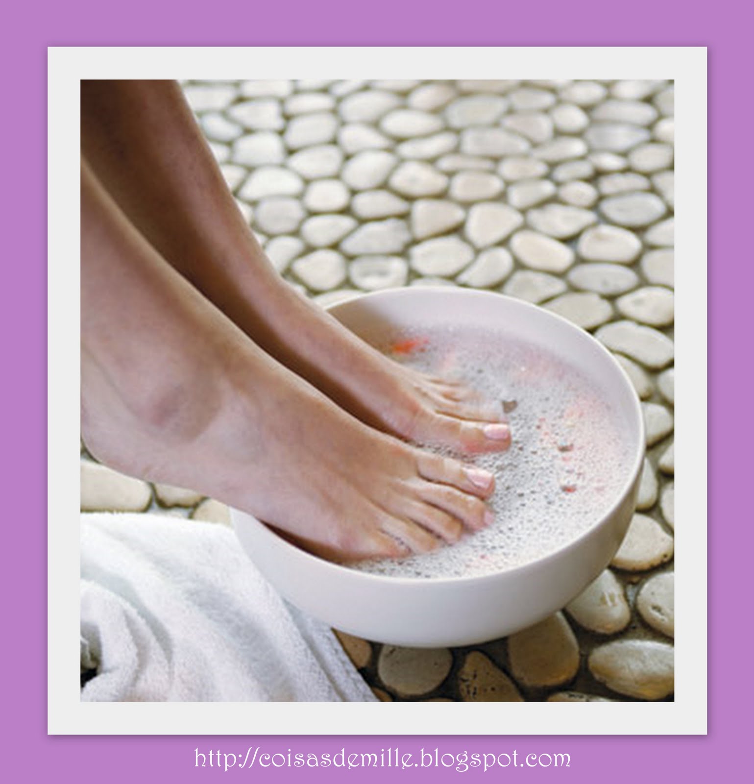 Coisas de Mille:...: Spa para os Pés e mãos