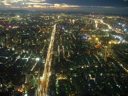 Taipei from the top of  101