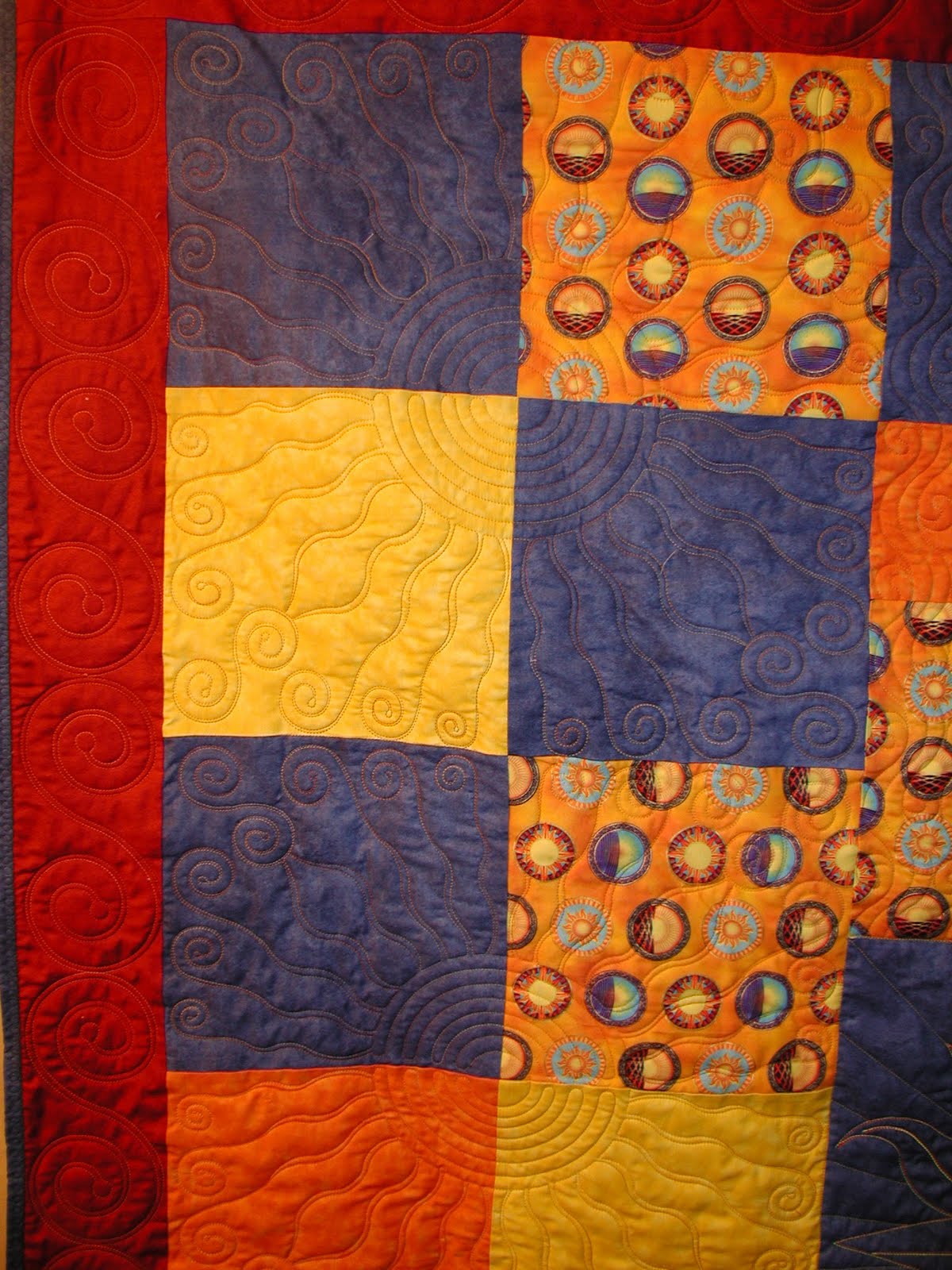 Nuts and Bolts Quilting Company A comfort quilt that shines.
