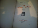 L'art d'être pauvre , Boni de Castellane, 1925