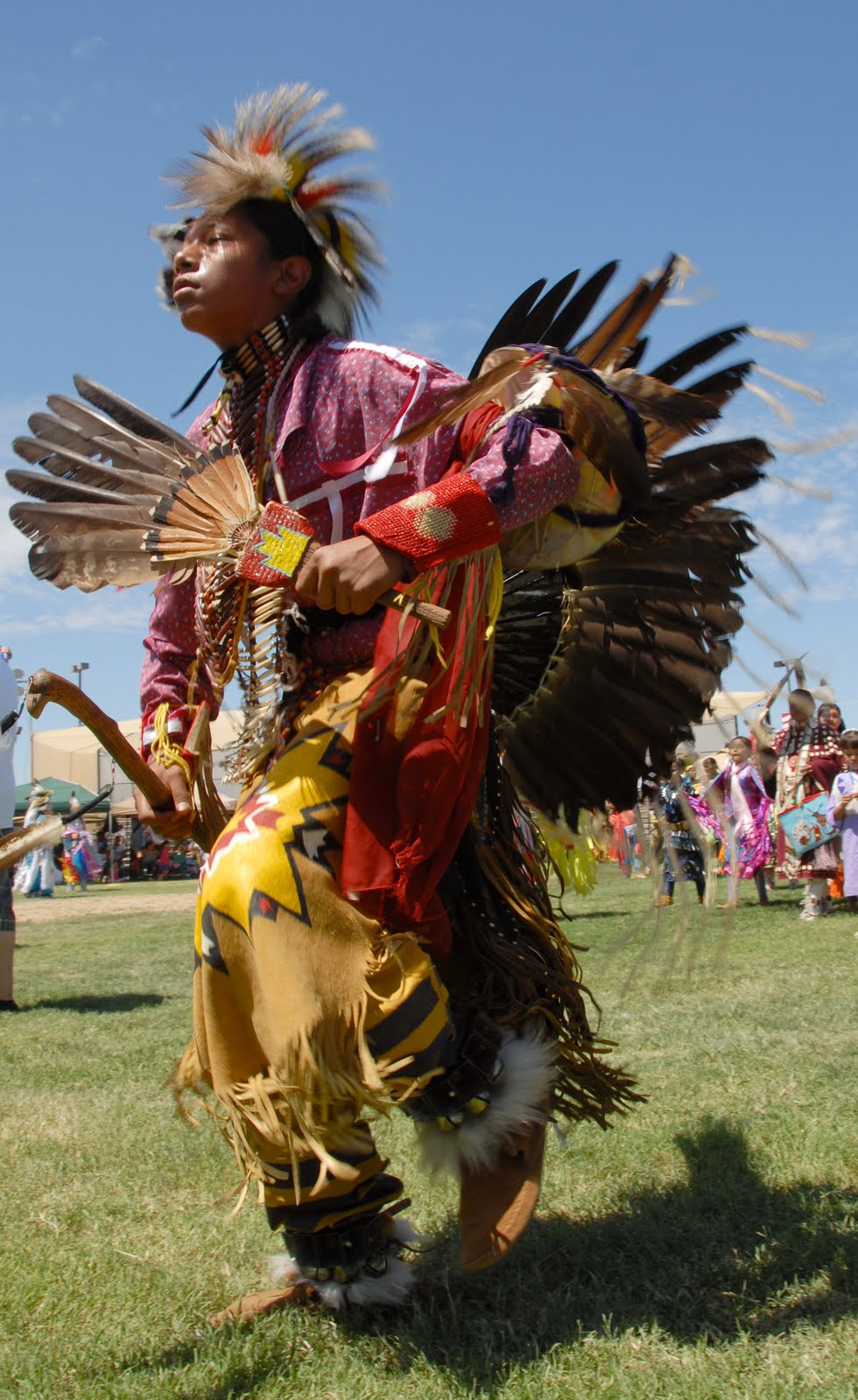 THOUSAND WORD SNAPSHOT tachi pow wow color and spirit