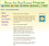 Kinnelon After School Enrichment Program - KASE