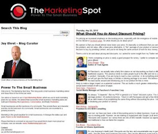 Jay Ehret, The Marketing Spot