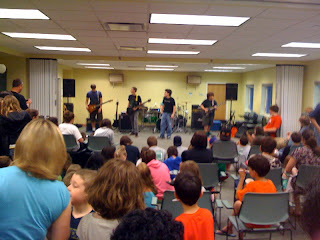 Triphobia performing at Kinnelon Library