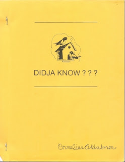 Didja Know? The Master File