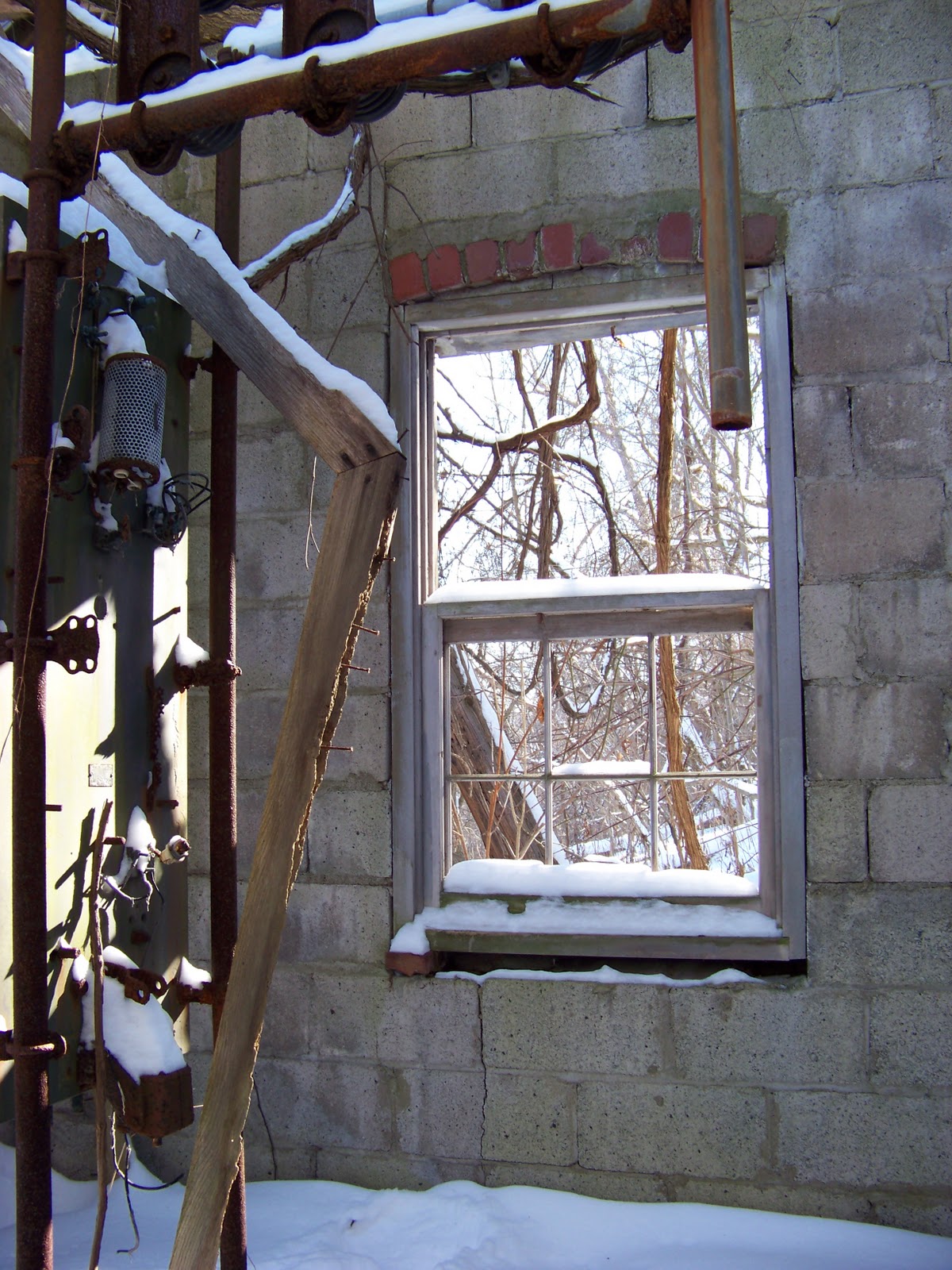 SWPA Rural Exploration A winter walk down the Rices Landing, PA rails