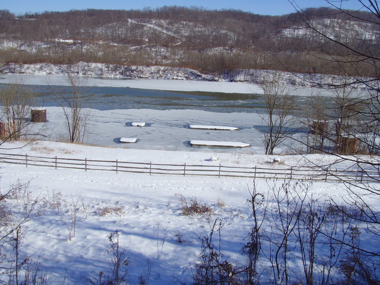 SWPA Rural Exploration A winter walk down the Rices Landing, PA rails
