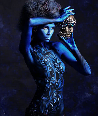 Full Body Paiting voodo | Body Painting Designs