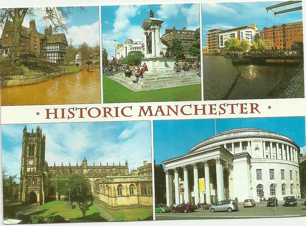 Yaw Long's Postcards World Great Manchester...Postcard from UK