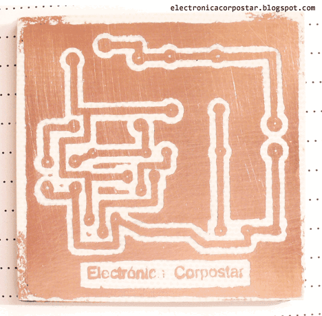 placa circuito impreso terminada