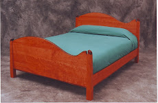 Cherry and Rosewood Bed